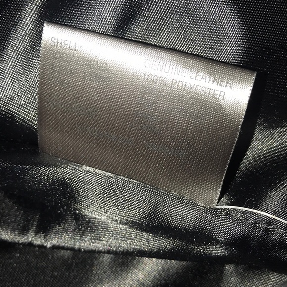 Wilson’s black leather jacket new - Picture 4 of 7